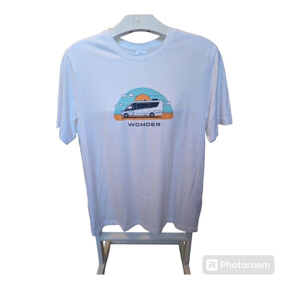 Men's KOTN Van Wonder T-Shirt Egyptian 100% Cotton Size L - Picture 1 of 5